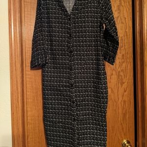 Button up dress with tie from Christopher and banks